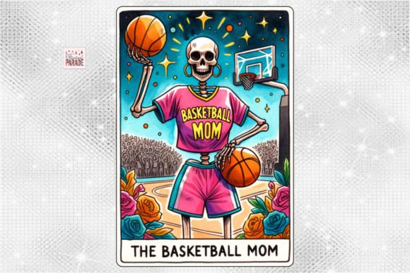 Basketball Mom Tarot Card PNG: A Unique Digital Asset for Creative Projects