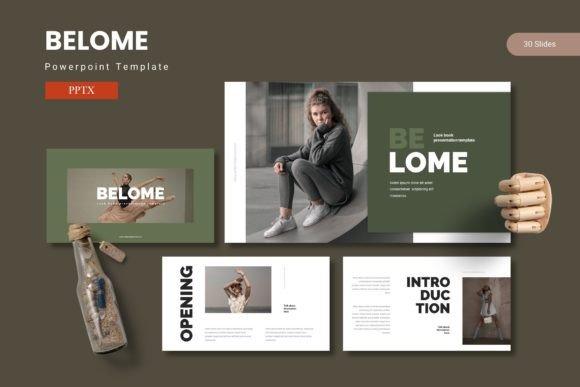 Belome PowerPoint Template: Elevate Your Presentations with Style and Simplicity