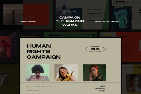 Campaign Googleslide Template
