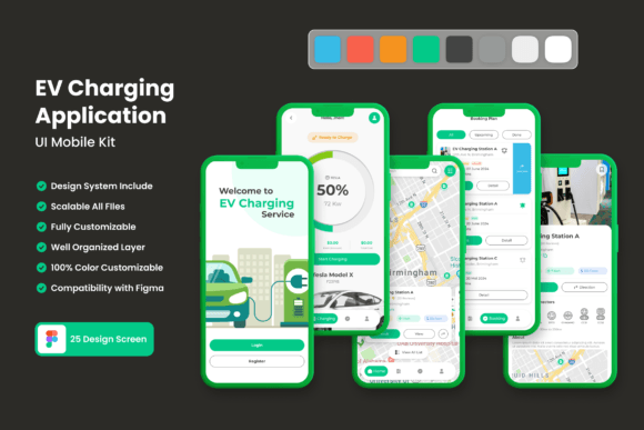 EV Charging Application Mobile UI KIT: A Strategic Tool for Modern App Development