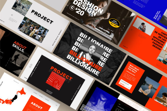 FASHION DESIGN Googleslide Template: A Modern Tool for Professional Presentations
