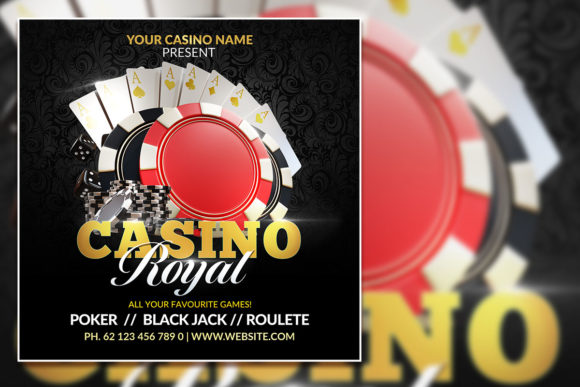 Modern Casino Social Media Post