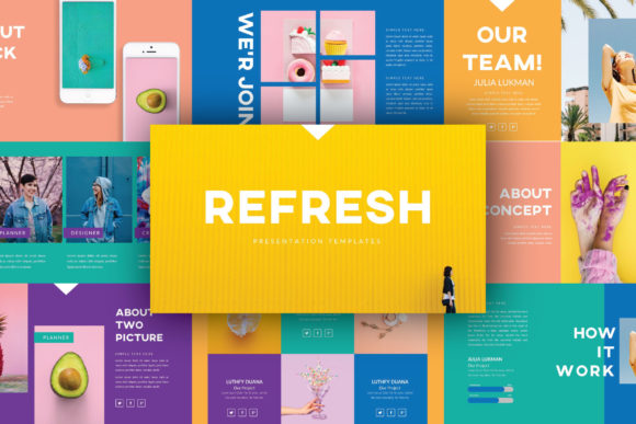 Refresh Keynote Template: A Modern Solution for Product Presentations