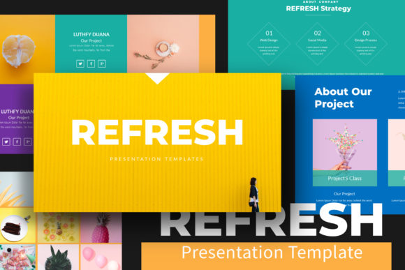 Refresh Powerpoint Template: A Modern Tool for Professional Presentations