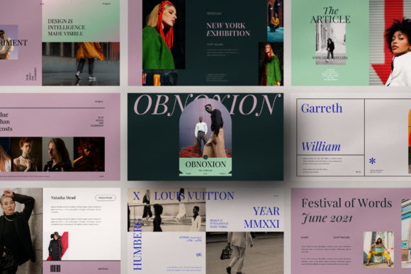 Revolutionize Your Presentation with the OBNOXION Keynote Template