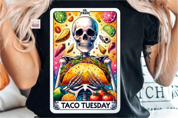 Taco Tarot Card Skeleton PNG Food: A Fusion of Culture, Creativity, and Digital Innovation