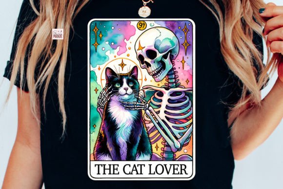 The Cat Lover Tarot Card PNG Tuxedo Cats: A Strategic Design for Creative and Business Use